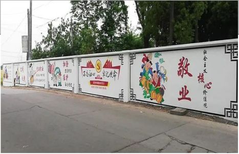 温县手绘墙画在现实中主要有哪些应用？