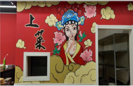 温县墙体彩绘的发展和应用