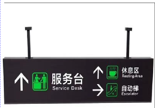 温县吊牌灯箱制作流程。
