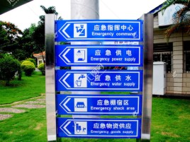 温县标识导向系统设计需要掌握的四大元素