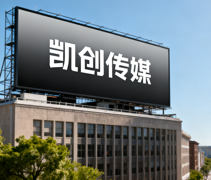 温县户外广告牌的设计与制作