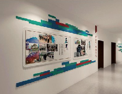 温县企业文化墙用什么材料好？